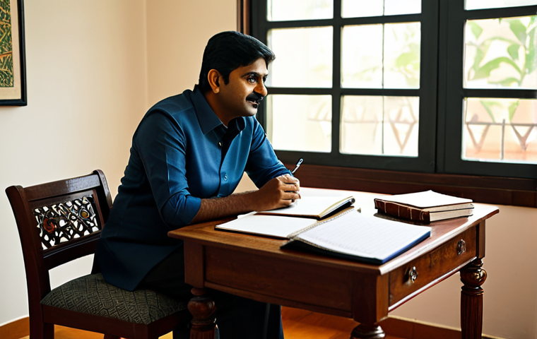 증권투자상담사 고객 유형별 상담 전략 - **Image Prompt: Deep Human Connection in Investment Advisory**
    A warm and empathetic Indian male...