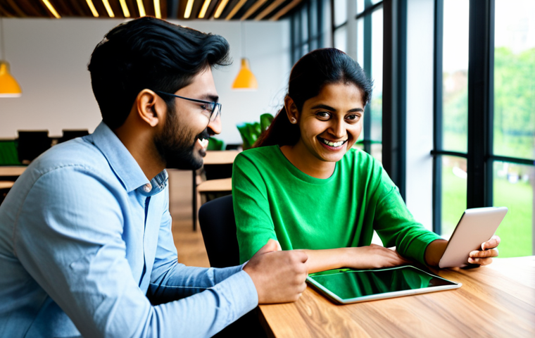 증권투자상담사 고객 유형별 상담 전략 - **Image Prompt: Deep Human Connection in Investment Advisory**
    A warm and empathetic Indian male...