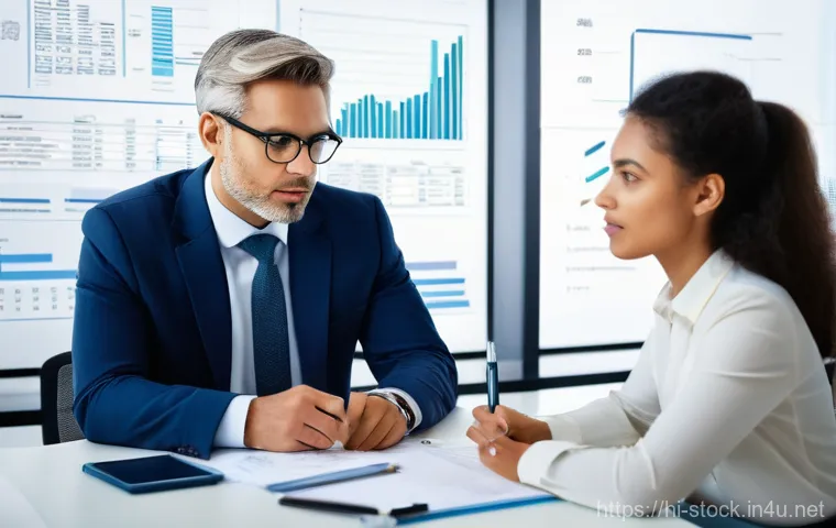 증권투자상담사 시험 최신 경향 - **Prompt: "A diverse group of adults, representing various ages and backgrounds, are engaged in a se...